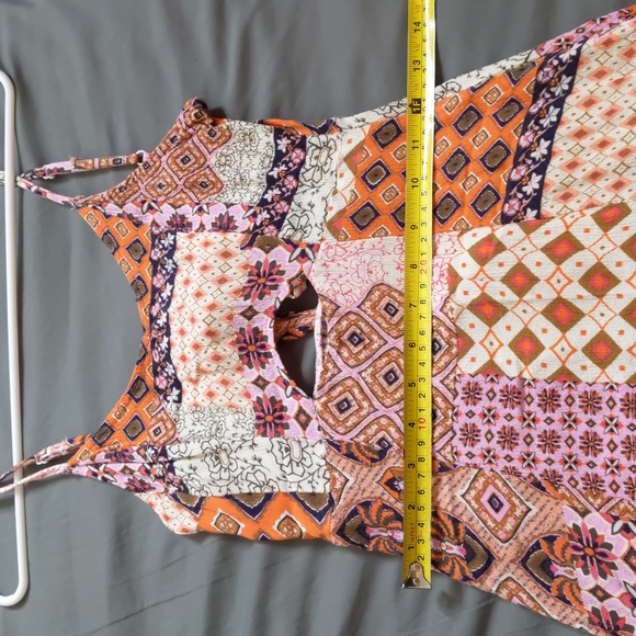 Patchwork pattern mini sundress - Picture 10 of 11